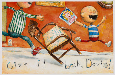 Grow Up, David! Give it Back