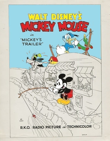 Disney Vintage - Mickey's Trailer