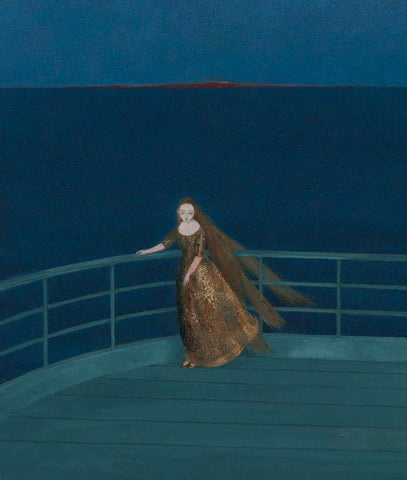 Little Mermaid at the Rail