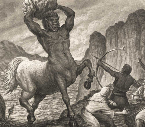 Sinbad and the Centaur canvas
