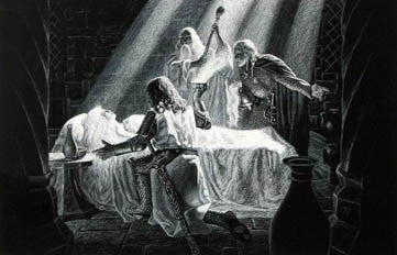 Healing of Eowyn Black Board