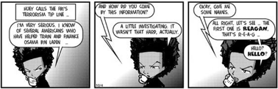 Huey Calls the FBI